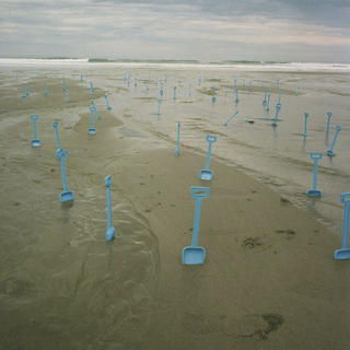 Blue Shovels by Teo Hernando