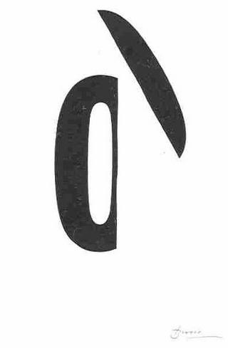 Visual Poem No.19 by Joan Brossa