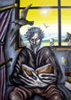 Study for Don Quixote Planning His Course of Knight Errantry by Chris Gollon