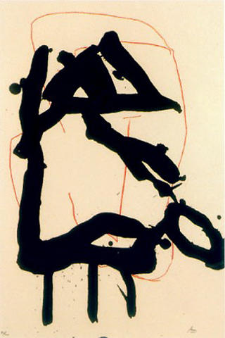 Beau Geste VI by Robert Motherwell