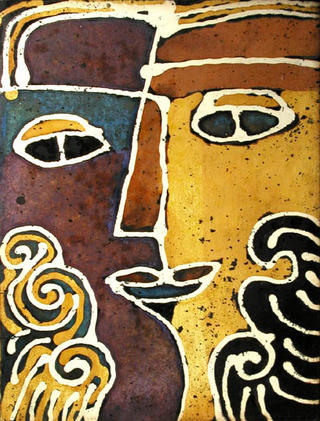 Batik VIII by Ernesto Magui&ntilde;a G&oacute;mez