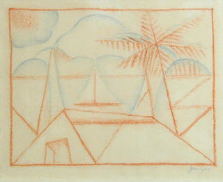 La Baie by Juan Gris