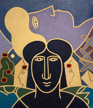 Two Women by Jacoba