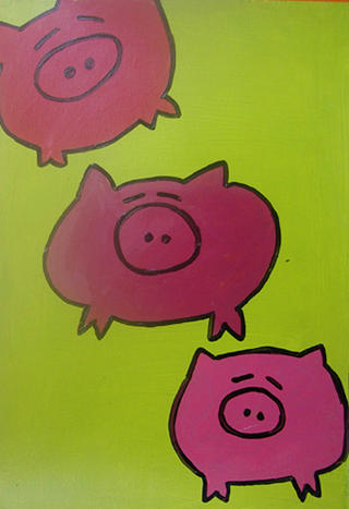 The Three Little Pigs by Athina Sismanidou