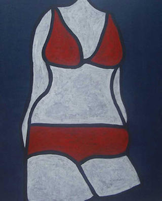 The Pink Bikini by Athina Sismanidou
