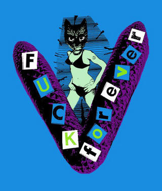 More Love - Big Blue Fuck Forever by Jamie Reid