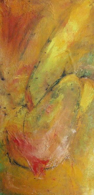 Seated Orange by Pilar Bamba Gastardi