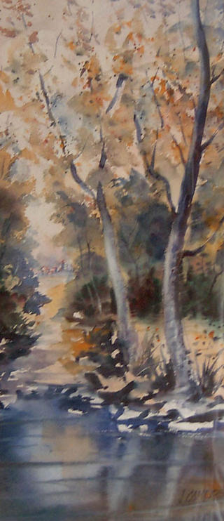 Path of the Brook by Juan F&eacute;lix Campos