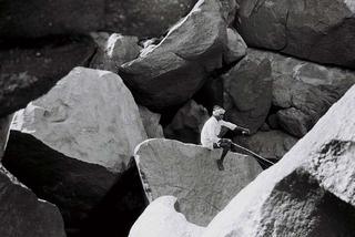 Fisherman, Hempi, India by Jamie Ball