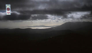 Reflection in Window from top of Croagh Patrick, Ireland by Jamie Ball