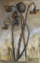 Sunflowers in Winter / I by Marta Gonz&aacute;lez Mart&iacute;n