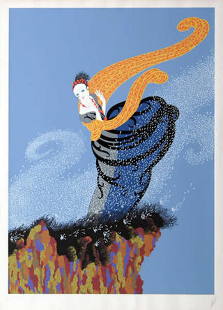 Summer Breeze by Erte