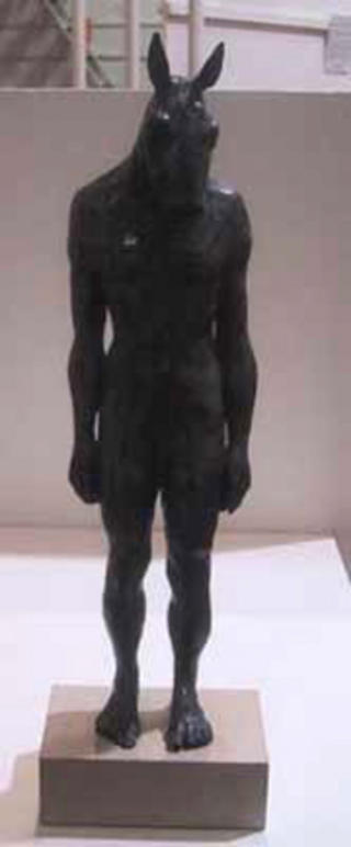 Standing Horse Figure by Beth Carter