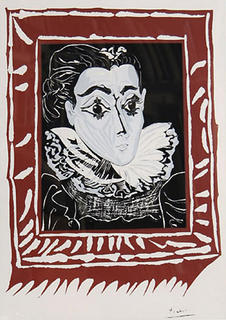 Lady with a Ruff Collar by Pablo Picasso