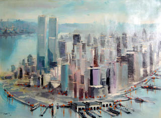 Lower Manhattan I by Hart
