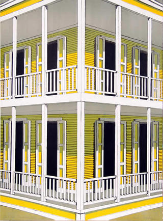 Yellow House by Emilio Sanchez
