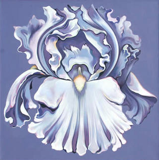 Violet Iris by Lowell Nesbitt