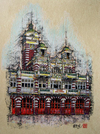 Fire Station by Soo Sheng Lih