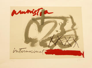 Untitled by Antoni T&agrave;pies