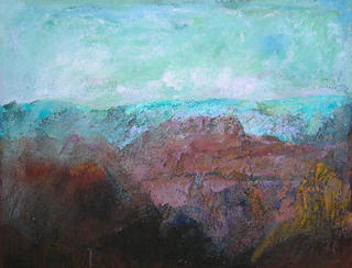 Mountainous Landscape by A.I. Delgado