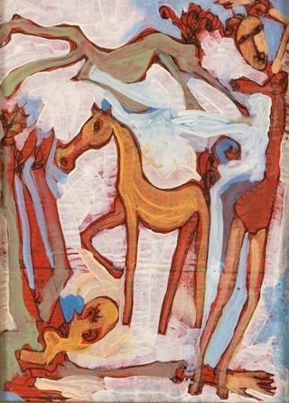 Dreaming with Horses by Juan Dalmau Gallarza