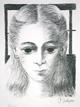 Ann Full Face by Paul Delvaux