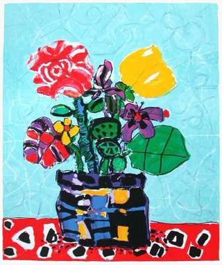 Bouquet de Fleurs III by Paul A&iuml;zpiri