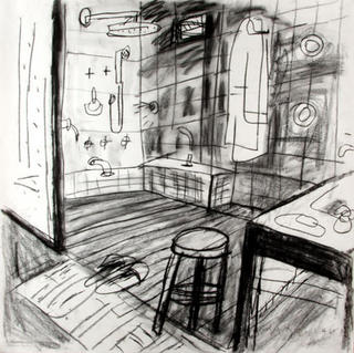 Bathroom Interior Shower by Javier Mariscal
