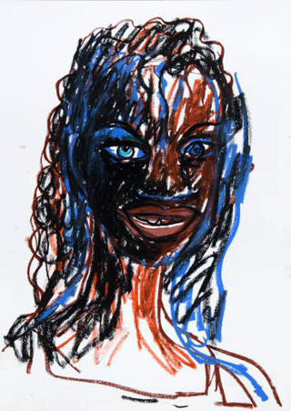 Chica Negra Mulatona by Javier Mariscal