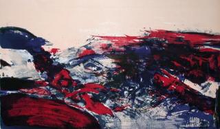 Composition 274 by Zao Wou-Ki