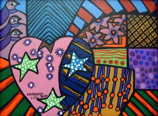 Fragmentus  Series: Festive Heart by Enrique Bustamante