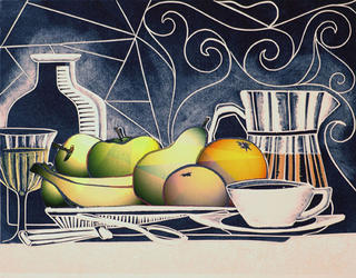 Breakfast with Fruits by Luis Yng&uuml;anzo
