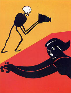 9 Novembre I (Femme) by Eduardo Arroyo