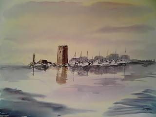 Puerto Ban&uacute;s by Mar&iacute;a Dieguez