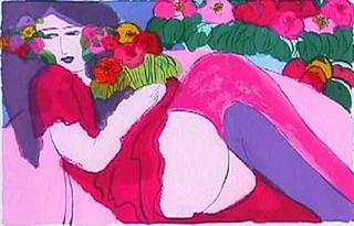 Robe Rouge by Walasse Ting