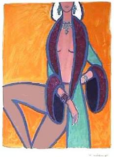 Les Parisiennes I by Bernard Villemot