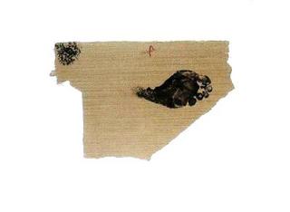 Empreinte de Pied by Antoni T&agrave;pies