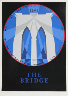 Brooklyn Bridge by Robert Indiana