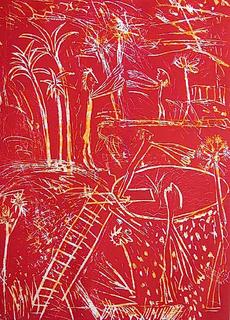 Paysage &agrave; l'&eacute;chelle III by Louis Cane