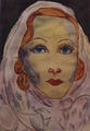 Marlene (with Violet Veil) by Carmen Luna