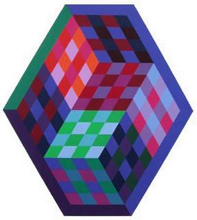 Album Gordes - Tridim by Victor Vasarely