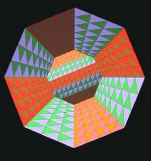 Composition 10 by Victor Vasarely