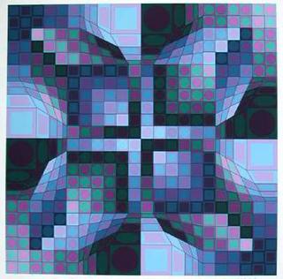 Composition 20 by Victor Vasarely