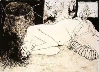 Sommeil au Masque by Jean Jansem