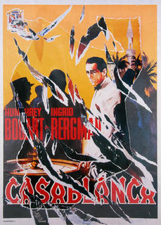 Casablanca 1 by Mimmo Rotella