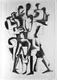 Sept Calligrammes d'Apollinaire 10 by Ossip Zadkine