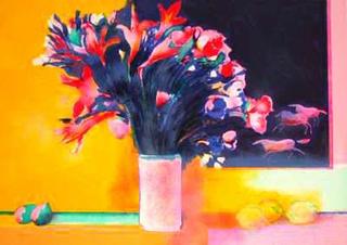 Bouquet with Lemons by Paul Guiramand