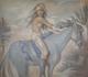 Escape on the Blue Horse by Irina Privedentseva