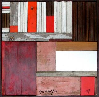 Wood in Red II by Jos&eacute; Mar&iacute;a Pelayo