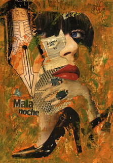 Painting Collage 57 by Carmen Luna